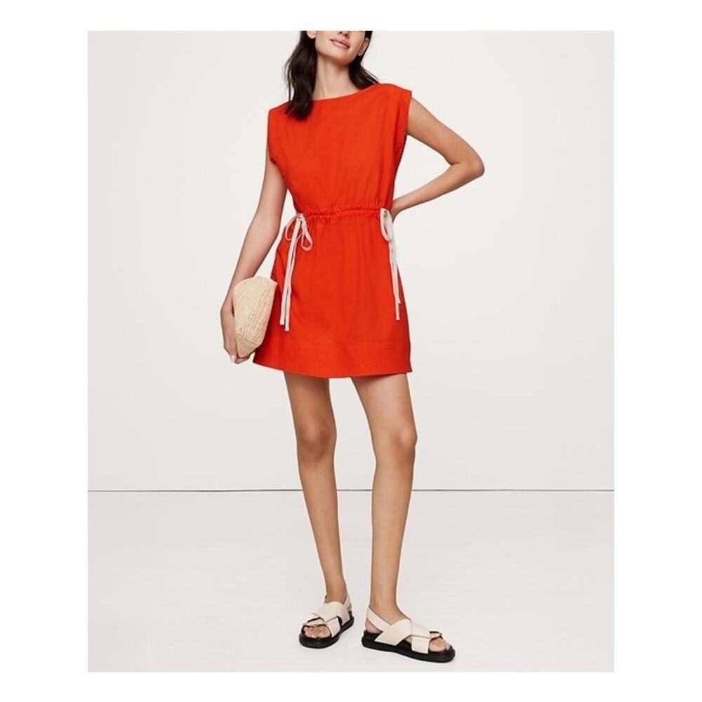 Banana Republic Vibrant Red Mini Dress